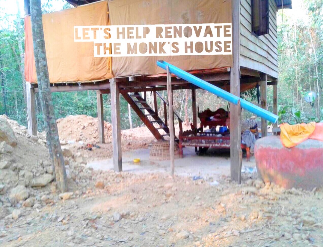 Let’s help renovate the monk’s house!